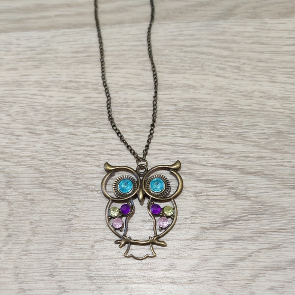 Vintage Owl Necklace - Picture 1 of 1